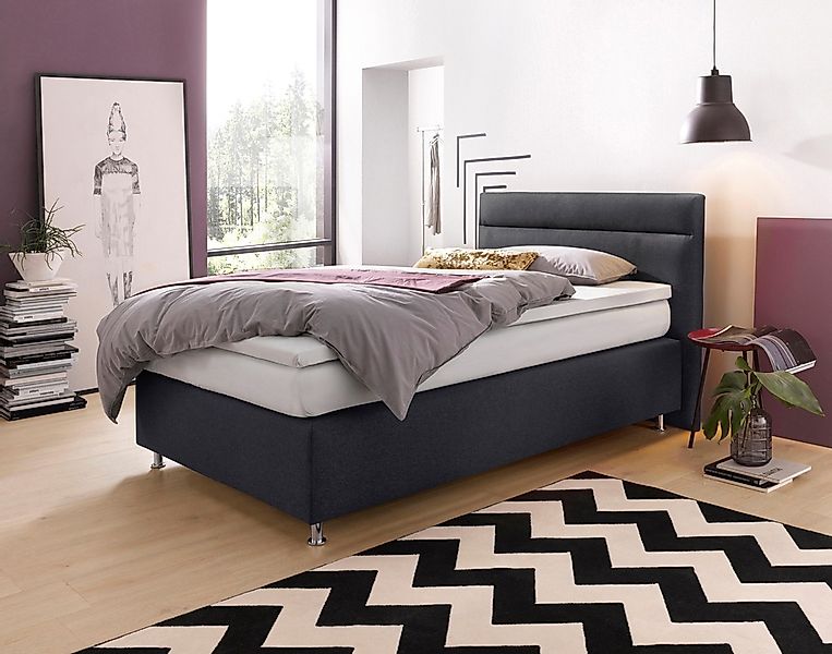Westfalia Schlafkomfort Boxspringbett, wahlweise mit LED-Beleuchtung günstig online kaufen