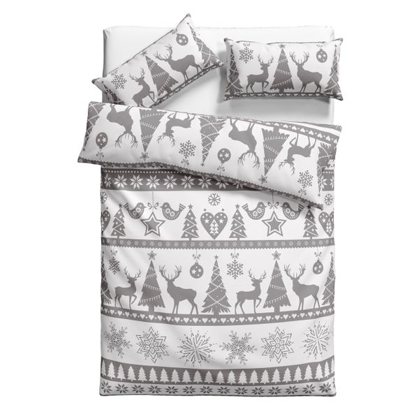 my home Bettwäsche "Sindbad in Gr. 135x200 oder 155x220 cm, ideal für Weihn günstig online kaufen