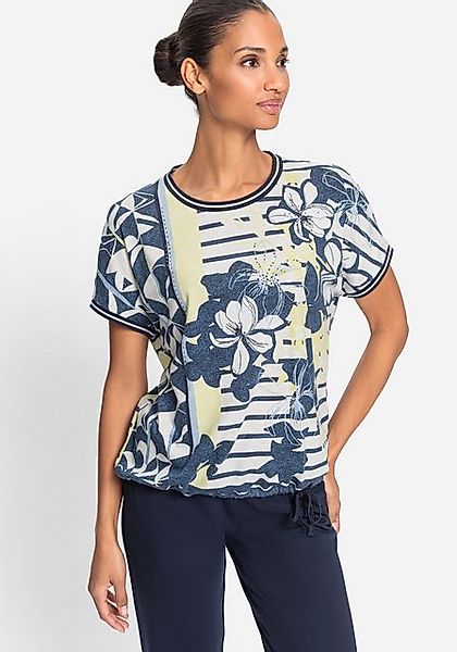 Olsen Print-Shirt (1-tlg) mit Tunnelzug und günstig online kaufen