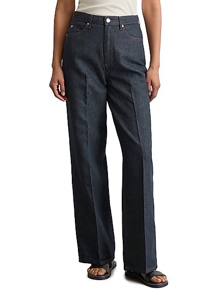 Marc OPolo Weite Jeans "aus Baumwolle-Leinen-Mix" günstig online kaufen