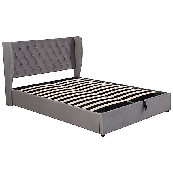 BlingBin Polsterbett Doppelbett, Ohrenform-Polsterbett, 140x190cm (1er Set, günstig online kaufen