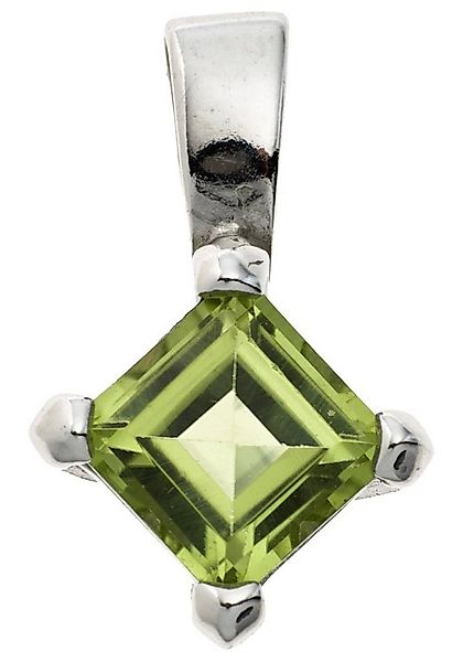 JOBO Kettenanhänger Anhänger mit Peridot, 925 Silber günstig online kaufen