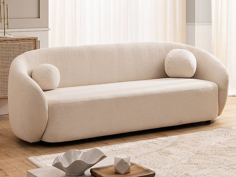 S-Style Möbel 3-Sitzer Sofa Roundi Bouclé Luxus & Moderne Kollektion günstig online kaufen
