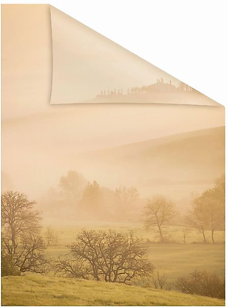 LICHTBLICK ORIGINAL Fensterfolie "Toskana" 1 Stk. blickdicht strukturiert K günstig online kaufen