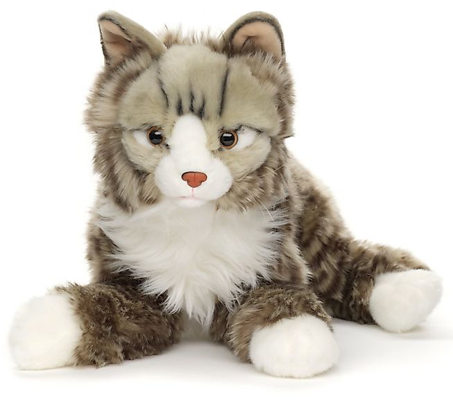 Uni-Toys Kuscheltier Norwegische Waldkatze - 46 cm (Länge) - Plüsch-Katze - günstig online kaufen