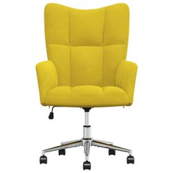 vidaXL Sessel Relaxsessel Senfgelb Samt (1-St) günstig online kaufen