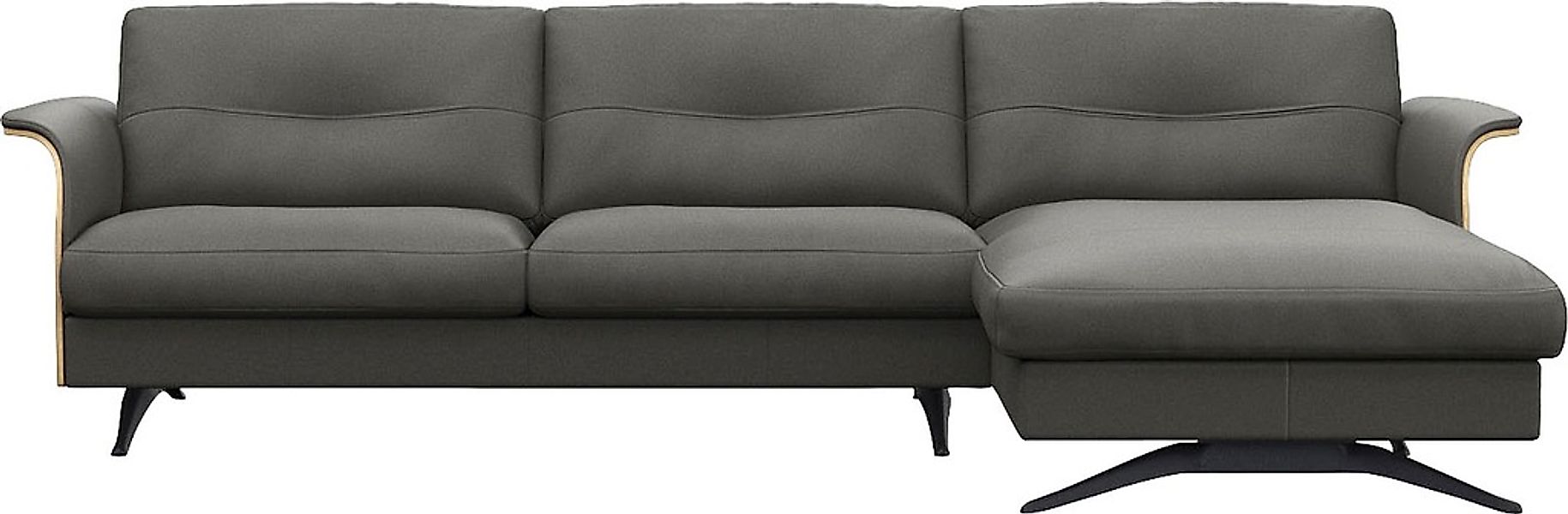 FLEXLUX Ecksofa "Glow, super bequem durch hochwertigem Sitzaufbau mit Feder günstig online kaufen