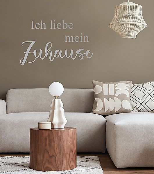 my home Wandtattoo »Ich liebe mein Zuhause«, (1 St.), Wandaufkleber, selbst günstig online kaufen