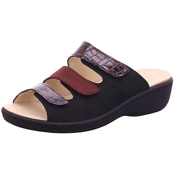 Belvida  Clogs Pantoletten schwarz-bordo 42.496 schwarz-bordo günstig online kaufen