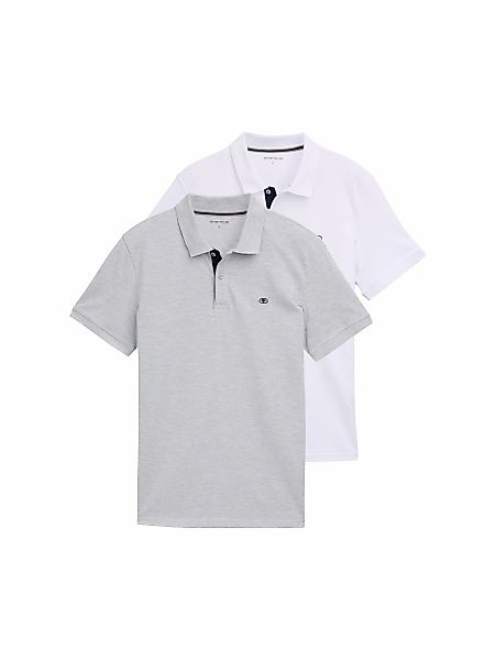 TOM TAILOR Poloshirt (Packung, 2-tlg) im günstig online kaufen