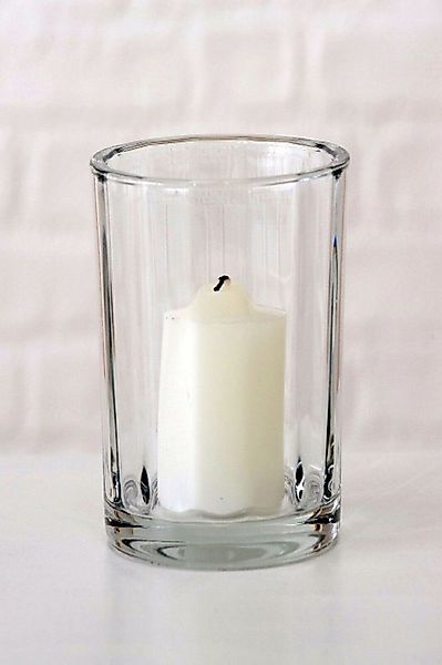 BOLTZE GRUPPE GmbH Windlicht Windlicht Tornado Glas klar H 14cm günstig online kaufen
