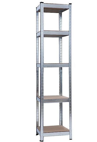 SCHULTE Regalwelt Schwerlastregal mit 5 MDF-Böden, 180x40x40 cm, 150 kg/Bod günstig online kaufen