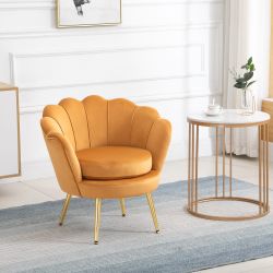 HOMCOM Sessel Polstersessel in Lotusform (Relaxsessel günstig online kaufen
