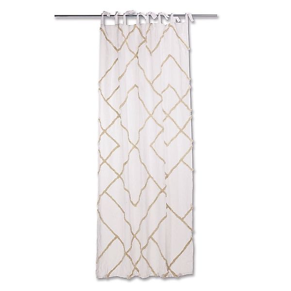 Mirabeau Vorhang Gardine Wedi weiß/beige günstig online kaufen