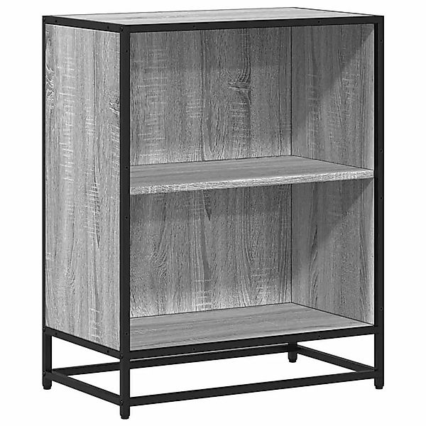 vidaXL Bücherregal Grau Sonoma 60x35x76 cm Holzwerkstoff 849102 günstig online kaufen