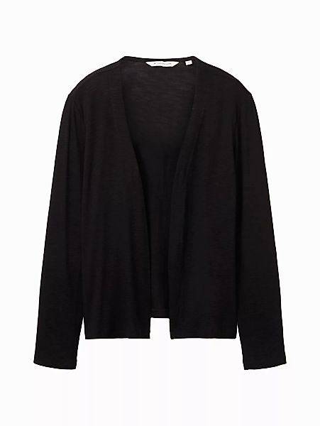 Tom Tailor Damen Strickjacke T-SHIRT CARDIGAN - Regular Fit günstig online kaufen