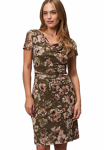 Zero Meshkleid "zero Meshkleid mit Wasserfallausschnitt", drapiert /gerafft günstig online kaufen