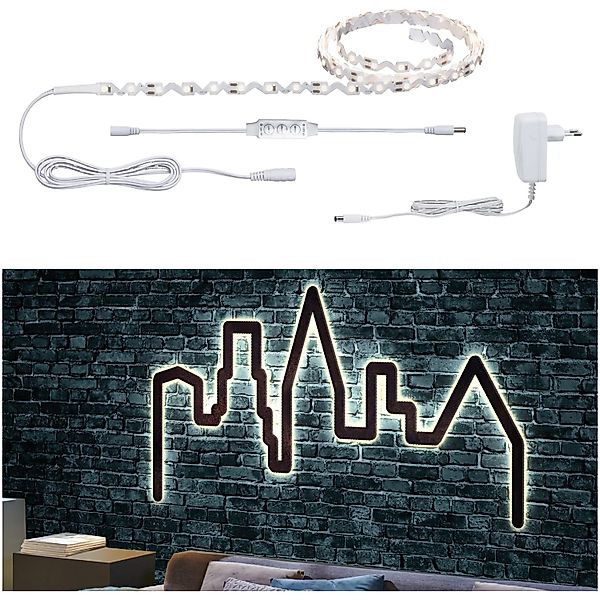 Paulmann "FlexLED LED Strip 3D 1,5m 5W 320lm/m 60 LEDs/m 3000K 6VA" günstig online kaufen
