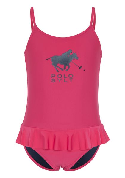 Polo Sylt Badeanzug mit Rüschenborte günstig online kaufen