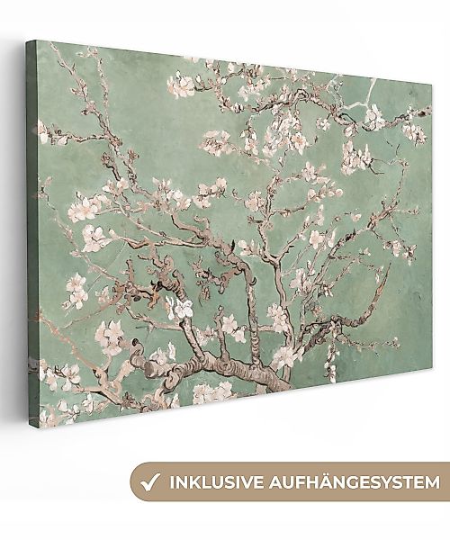OneMillionCanvasses® Leinwandbild Mandelblüte - Kunst - günstig online kaufen