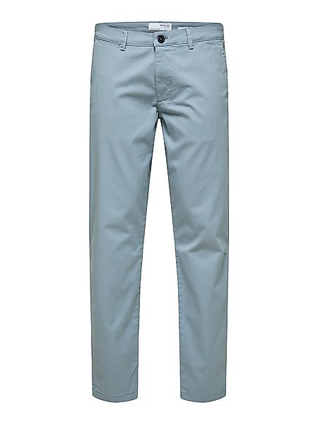 Selected Homme Herren Chino Hose SLHSLIM-NEW MILES - Slim Fit Blau Grau Grü günstig online kaufen