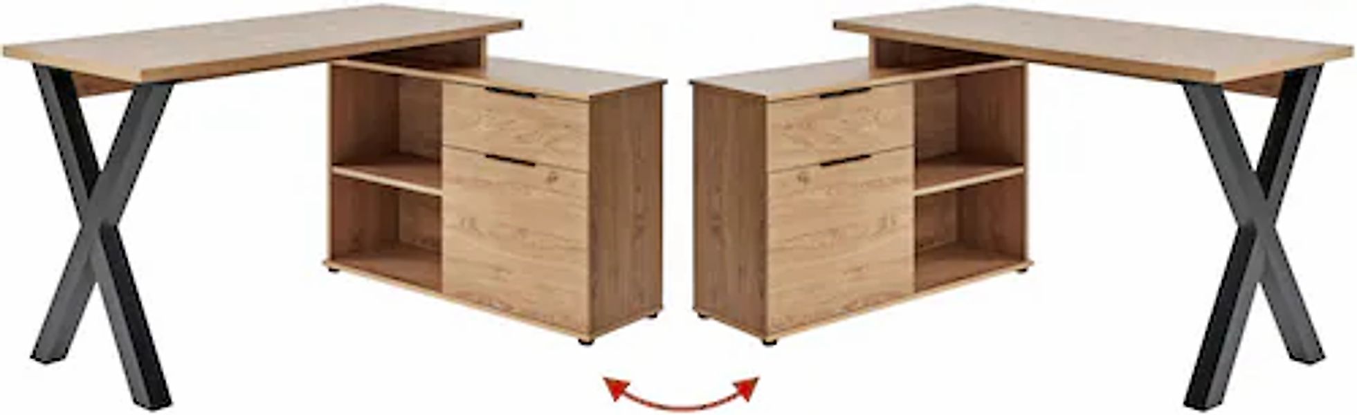 Jahnke Eckschreibtisch »X-CLUB C 40 E« 1 Stk. tlg. Eckschreibtisch, wechsel günstig online kaufen