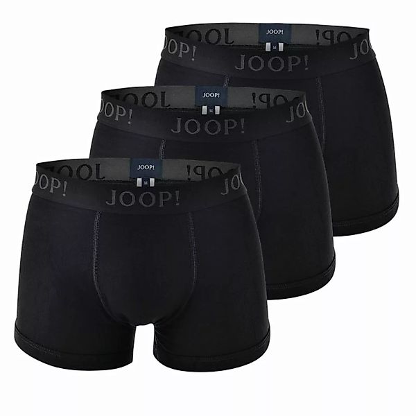 JOOP! Herren 3er Pack Boxer Shorts - Fine Cotton Stretch, Vorteilspack, Uni günstig online kaufen