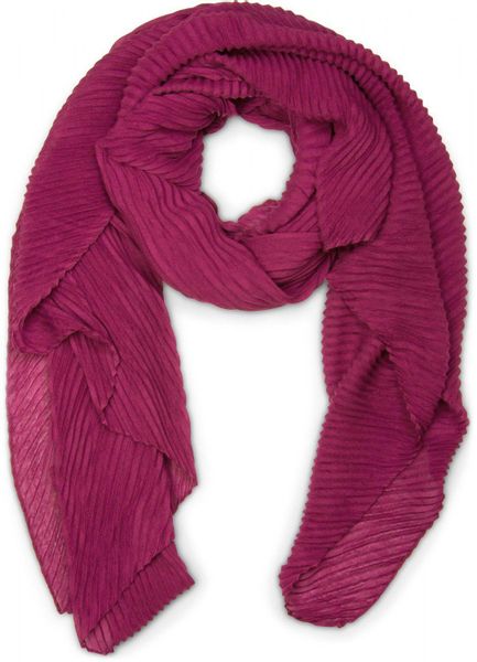 styleBREAKER Modeschal Gekreppter Unifarbener Schal, (1-St) günstig online kaufen