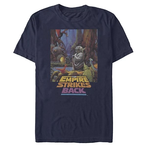 Star Wars - Classic Yoda Logo - Männer T-Shirt günstig online kaufen