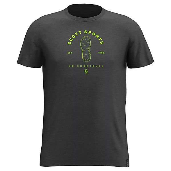Scott 30 Casual Slub Kurzärmeliges T-shirt M Dark Grey Melange günstig online kaufen