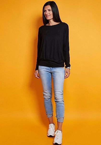 Seidel Moden Langarmshirt mit breitem, elastischen Bund - MADE IN GERMANY günstig online kaufen