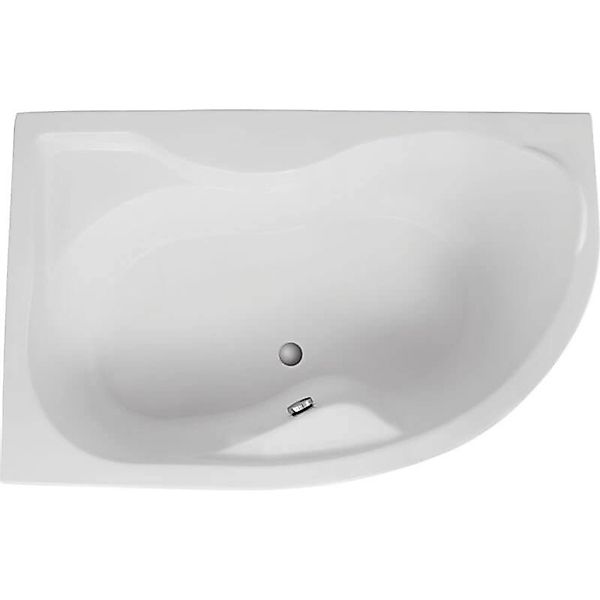 Bad Land Badewanne Eckwanne DORA 170x110 Links Ablauf Füße günstig online kaufen