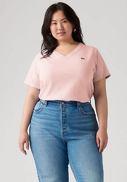 Levis Plus V-Shirt "V NECK TEE" Figurumspielende Passform günstig online kaufen