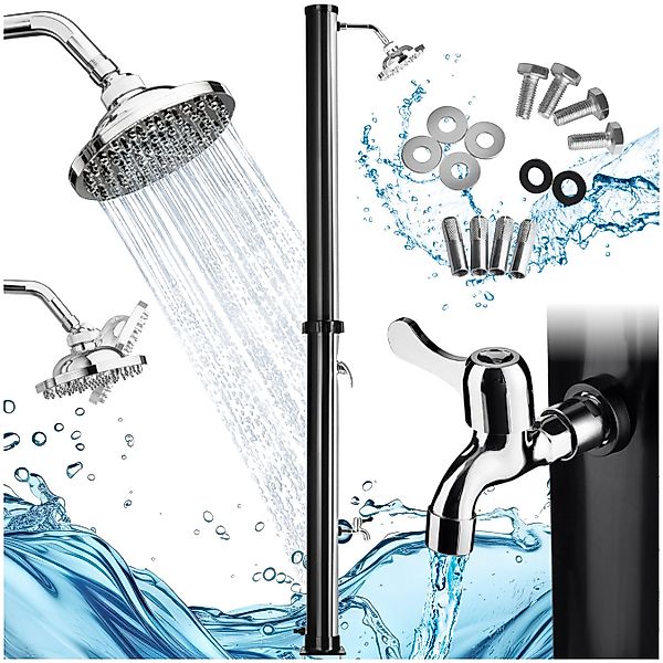 tectake Gartendusche Solardusche (1 St), 20 günstig online kaufen