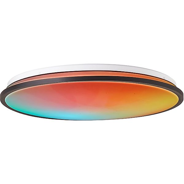 Brilliant LED Deckenleuchte »Heida«, 2500 lm, Ø 40 cm, Metall/Kunststoff, s günstig online kaufen