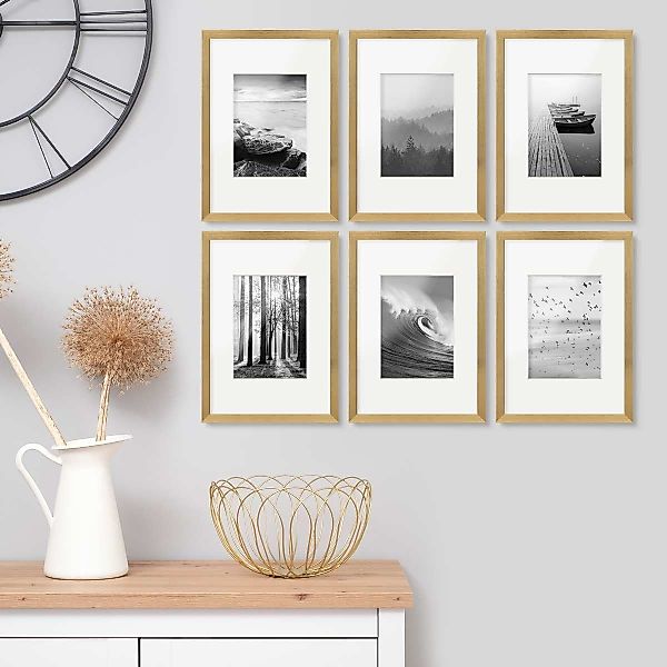 PHOTOLINI Bilderrahmen 6er Set 21x30 cm günstig online kaufen
