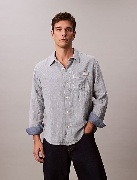 Calvin Klein Jeans Langarmhemd CASUAL CLASSIC günstig online kaufen