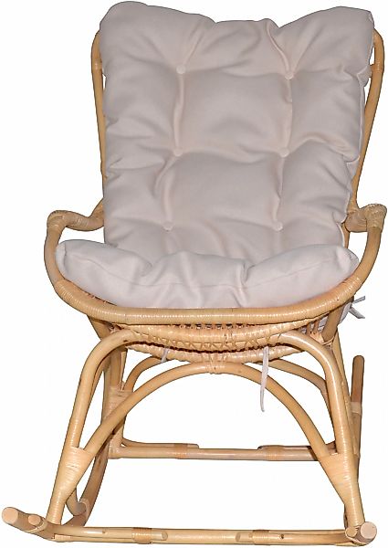 HOFMANN LIVING AND MORE Schaukelsessel, (1 St.), Handgeflochten günstig online kaufen