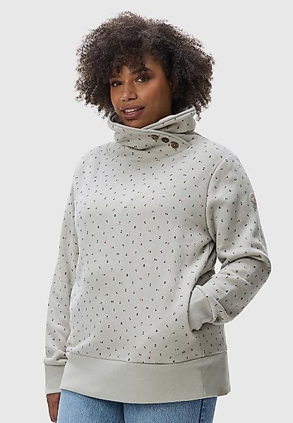 Ragwear Schalkragenpullover Angell Plus Damen Sweater günstig online kaufen