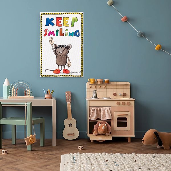 LuckyLinde Leinwandbild "Die kleine Maus" Figuren  Filmfiguren  Motivations günstig online kaufen