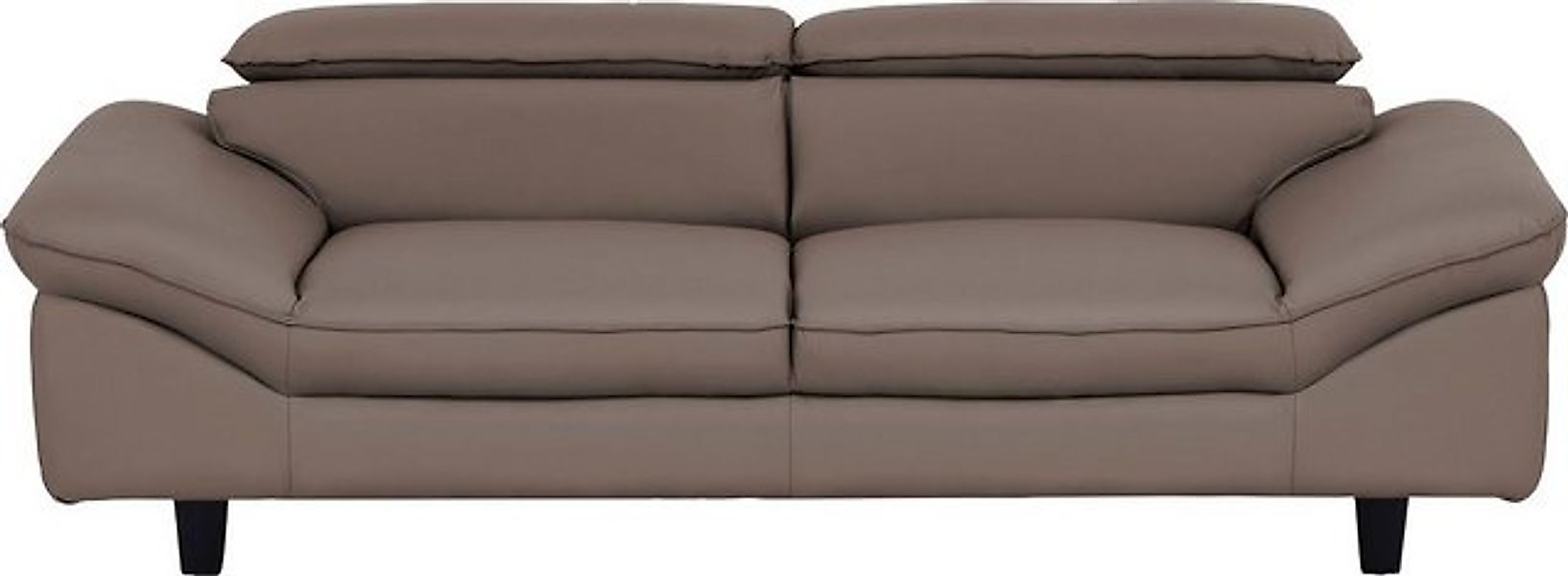Home affaire 3-Sitzer "Pilot", Big-Sofa mit Kopfteilverstellung günstig online kaufen