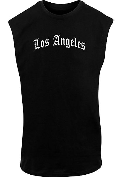 Mister Tee T-Shirt Los Angeles Wording Sleeveless Tee günstig online kaufen