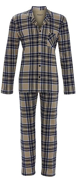Ringella Pyjama mit durchgehender Knopfleiste und Reverskragen günstig online kaufen