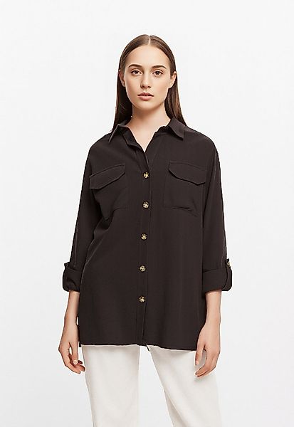 Vero Moda Hemdbluse VMBUMPY L/S SHIRT NEW WVN GA NOOS Viskose, regular fit günstig online kaufen