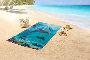 good morning Strandtuch "Will" 100% Mikrofaser, 75x150, Schnelltrocknend, K günstig online kaufen