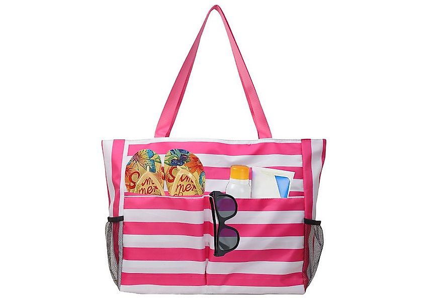 Mutig Strandtasche Große Strandtasche XXL mit Reißverschluss wasserdichte R günstig online kaufen