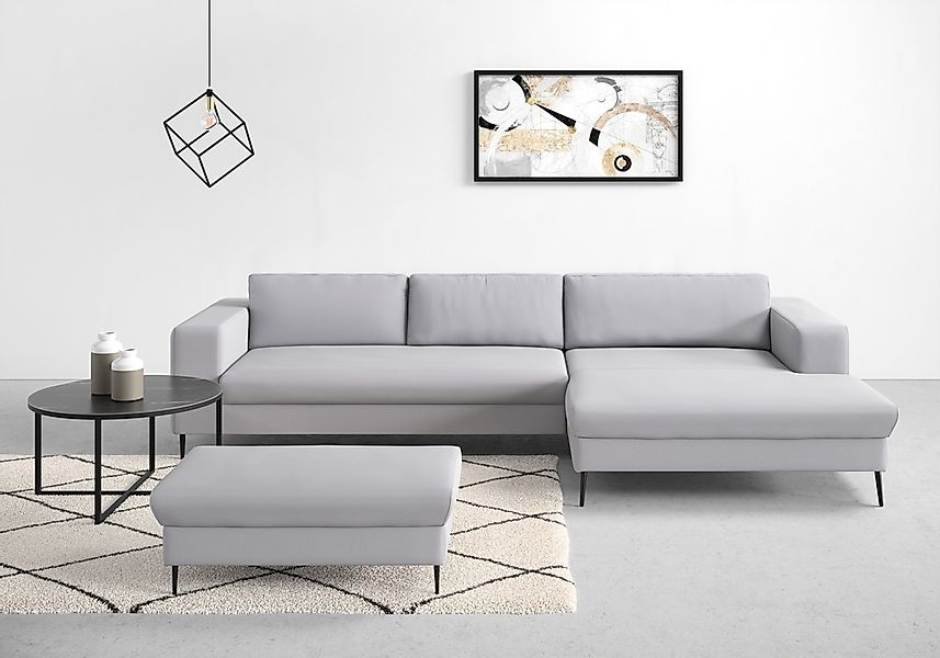 DOMO collection Ecksofa "Modica, zeitlos und elegant, L-Form", moderne Opti günstig online kaufen