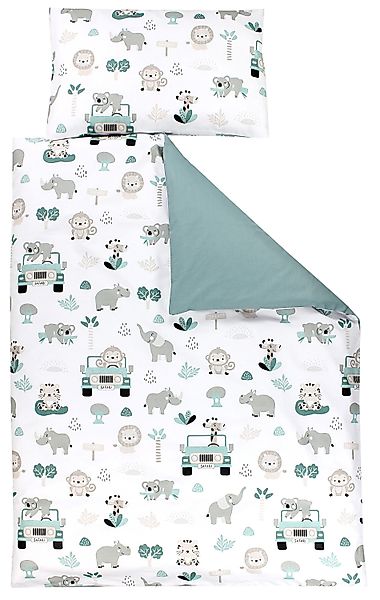 TupTam Kinderbettwäsche TupTam Kinder Bettwäsche Gemustert 2-Teilig Wendebe günstig online kaufen