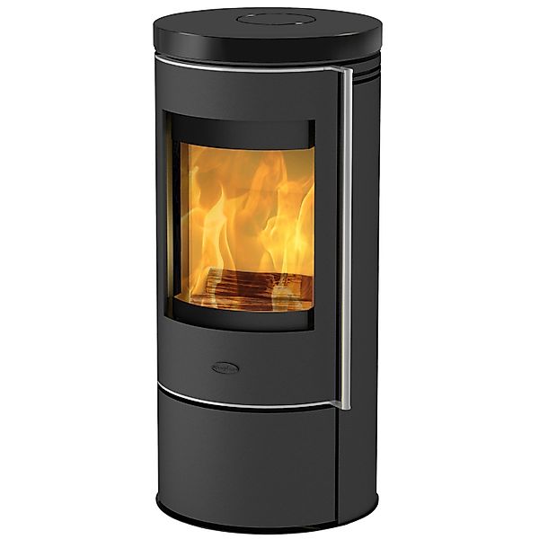 Fireplace Rondale Kaminofen Keramik Schwarz 5 kW günstig online kaufen