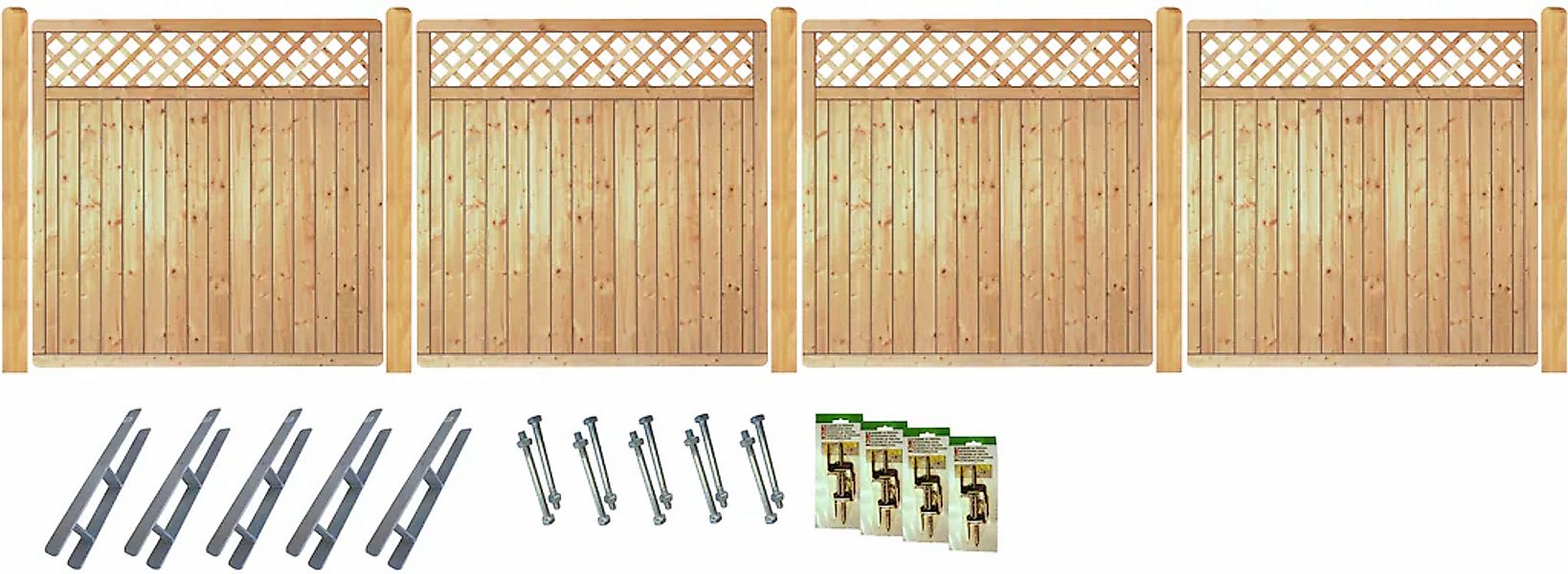 Tetzner & Jentzsch Sichtschutzelement "COLUMBIA 2" kesseldruckimprägniert günstig online kaufen